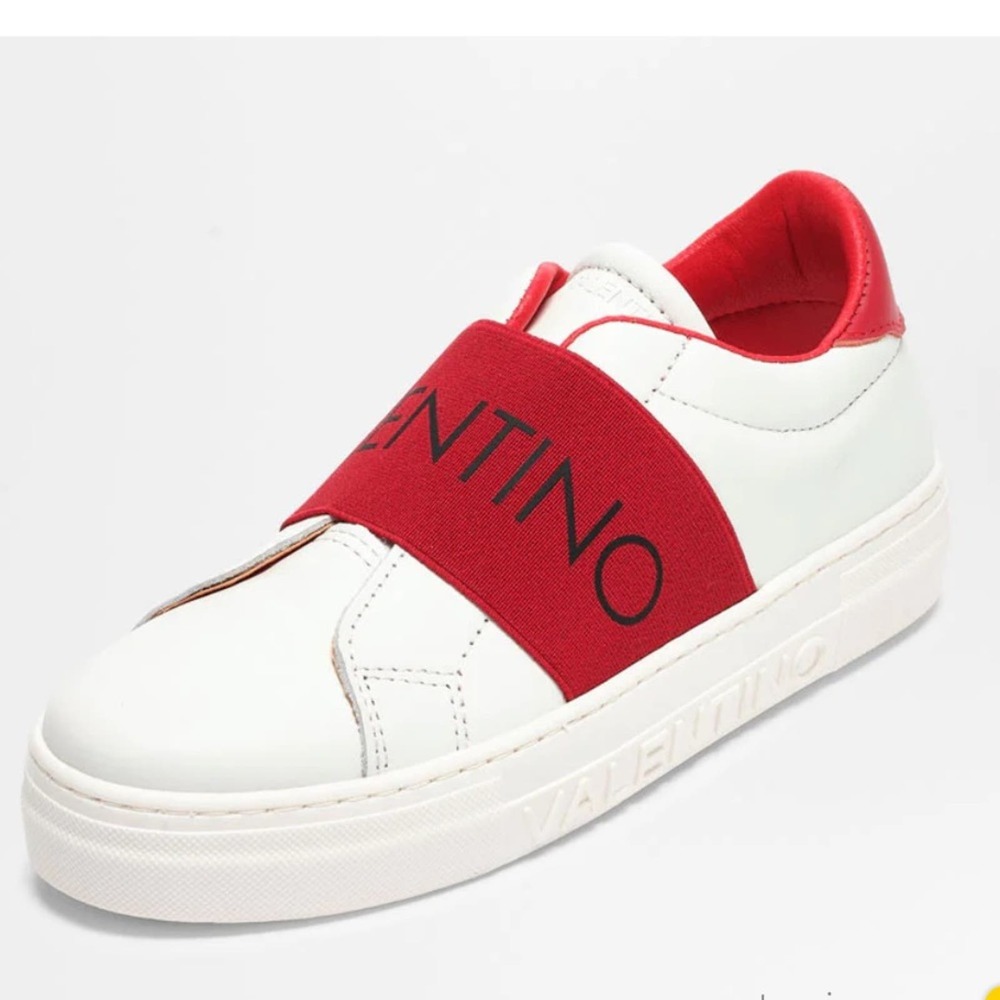 Valentino maya white red women’s sneakers